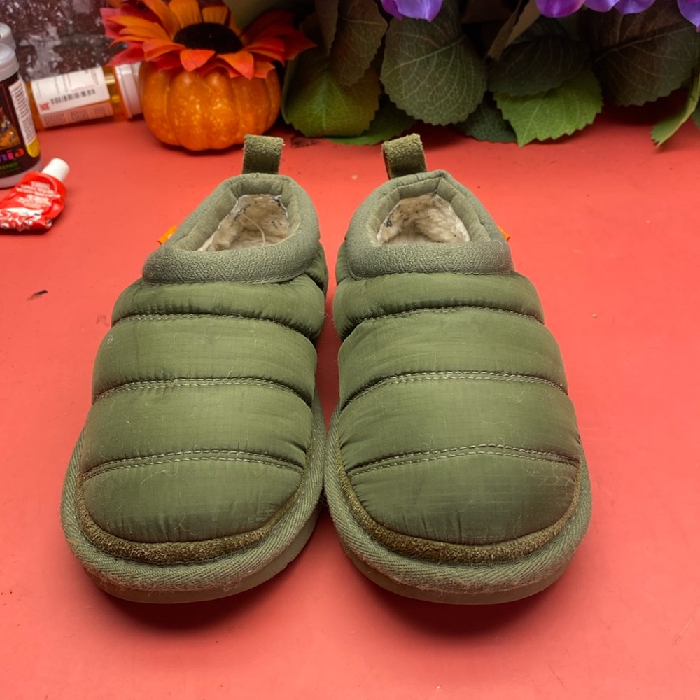 Cozy Green Kids Shoes